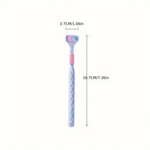 Load image into Gallery viewer, Trio toothbrush, manual toothbrush, size 
